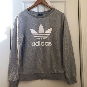 Grey Adidas Sweater